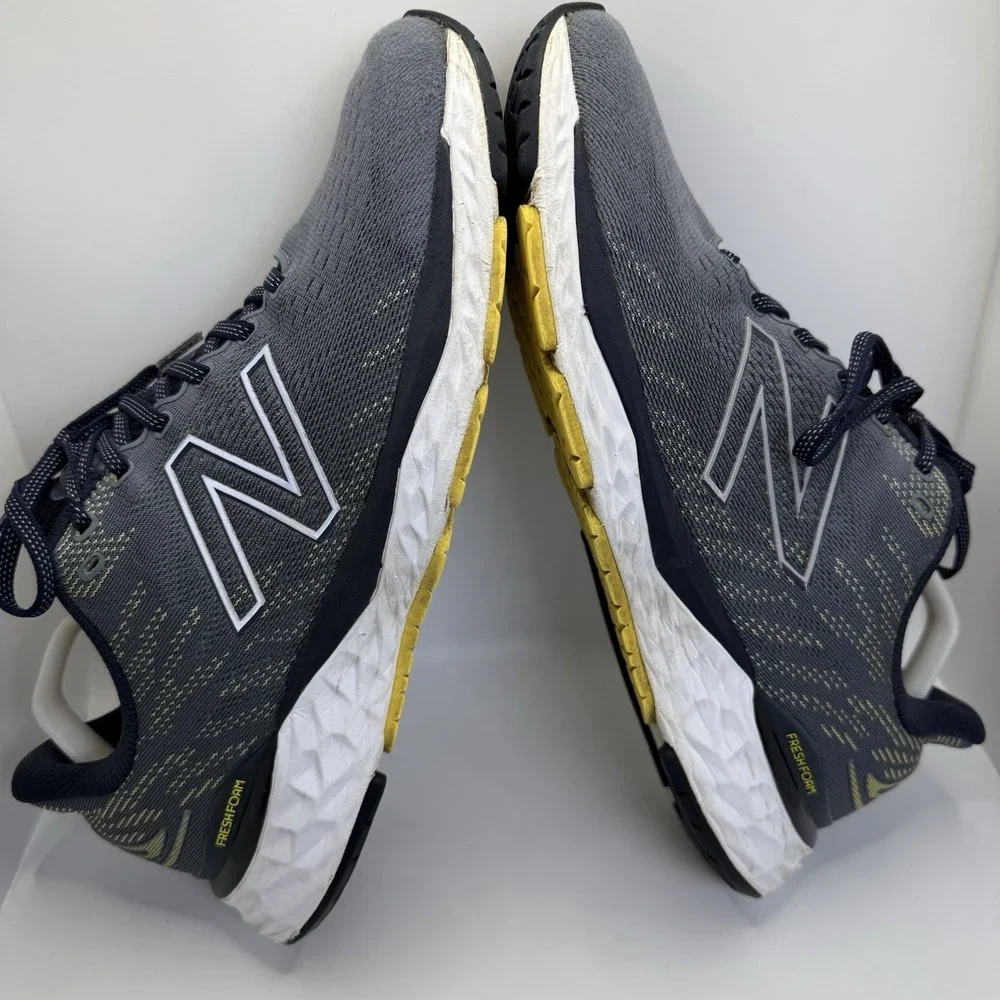 New Balance Men's Size 10.5 Fresh Foam 880v11 Ocean Gray Athletic Running‎ Shoes